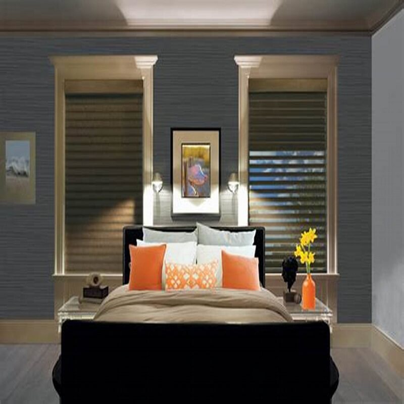 Blackout Blinds block all sunlight and give privacy with zero transparency.