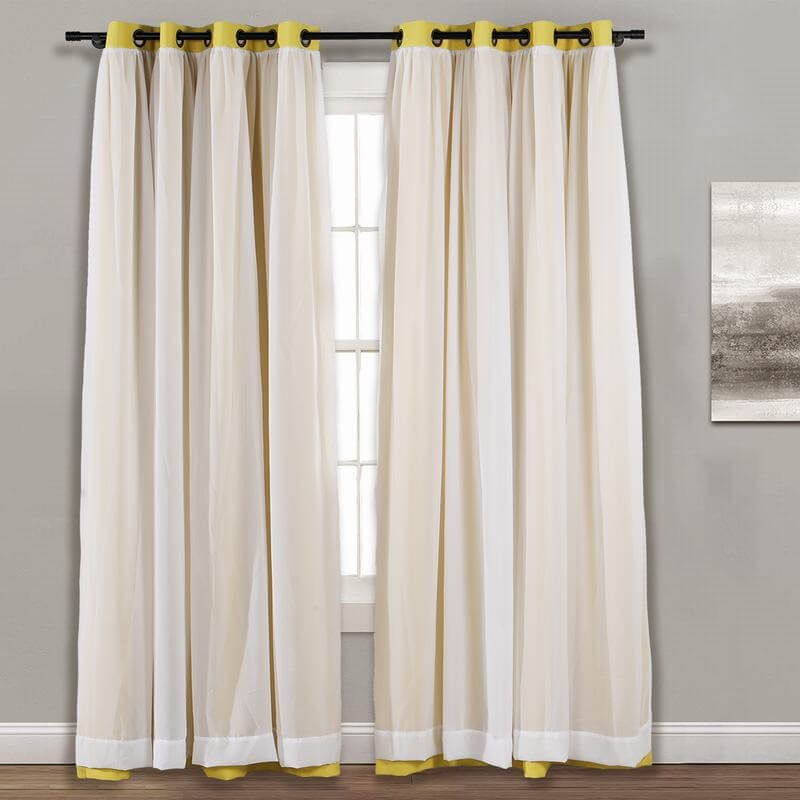 Mix Linen Curtains provide touch of luxurious lifestyle.