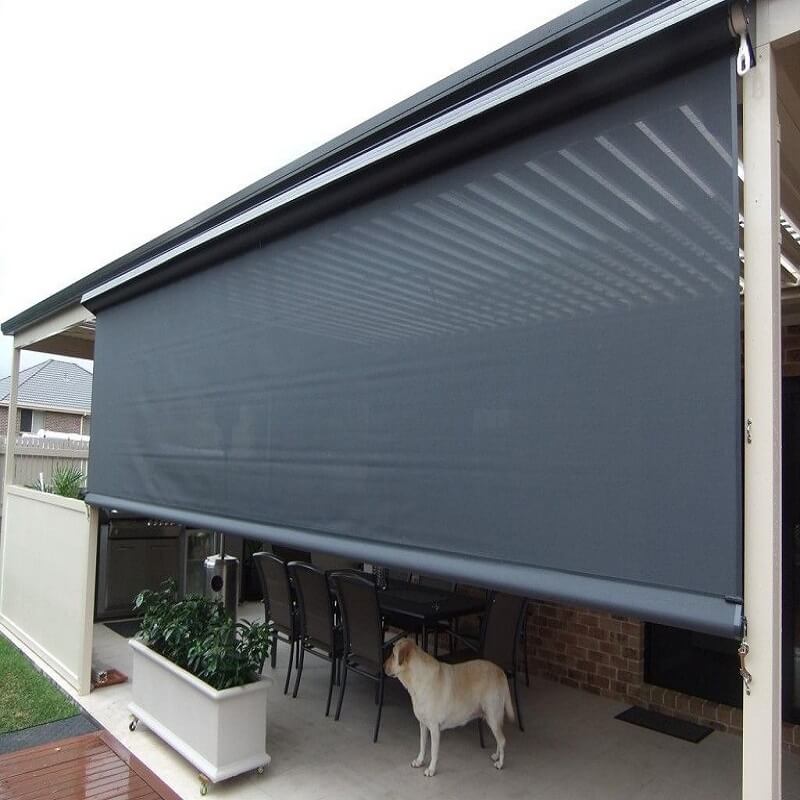 Outdoor Blinds reflect aesthetic taste and fulfil privacy demands.