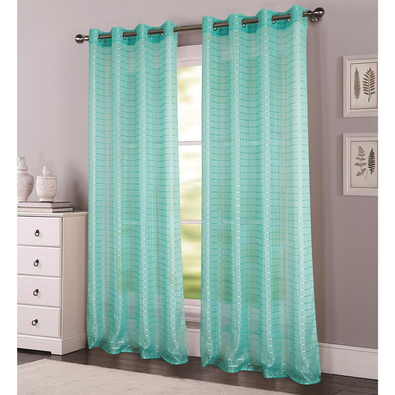 Sheer Curtains offers delicate balance between light and privacy.