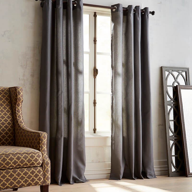 Silk Curtains add a touch of grace to your windows.