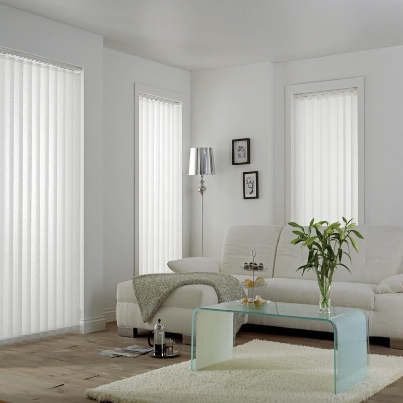 Vertical Blinds offer high level protection and beauty for your space.